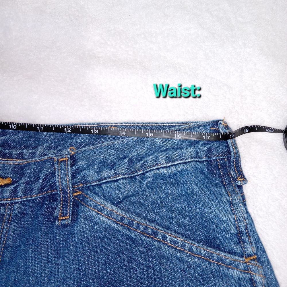 Round House Carpenter Jeans 36x30 Made In USA Blue Denim Work Pants NWT Utility - Picture 8 of 12